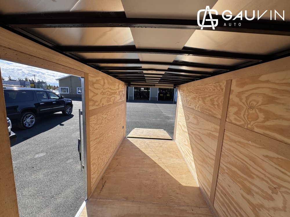 Cynergy 6X12SA RAMP  Enclosed Cargo Steel Frame / Aluminum Skin