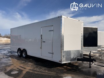 2025 Cynergy 8.5X22TA RAMP Enclosed Cargo Steel Frame / Aluminum Skin