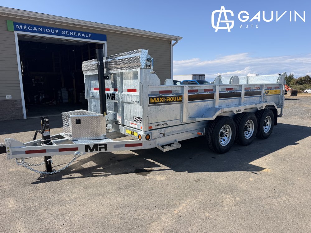 2027 MAXI-ROULE DT82192-TR5 DUMP 82"X16' TRI-AXLE Dump Galvanized