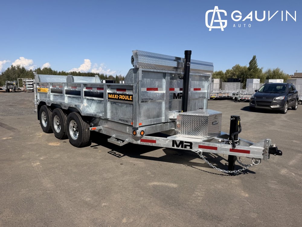2027 MAXI-ROULE DT82192-TR5 DUMP 82"X16' TRI-AXLE Dump Galvanized