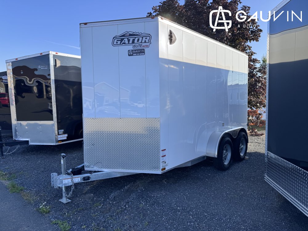 Gator Elite 7X12TA BARN Enclosed Cargo Galvanized