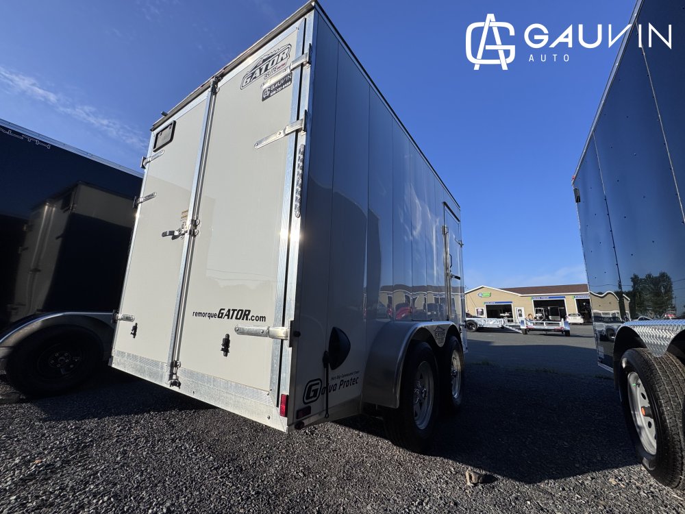 Gator Elite 7X12TA BARN Enclosed Cargo Galvanized