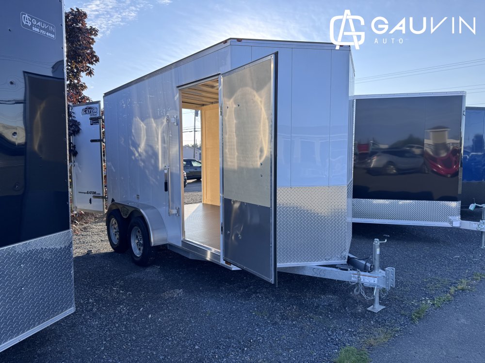 Gator Elite 7X12TA BARN Enclosed Cargo Galvanized