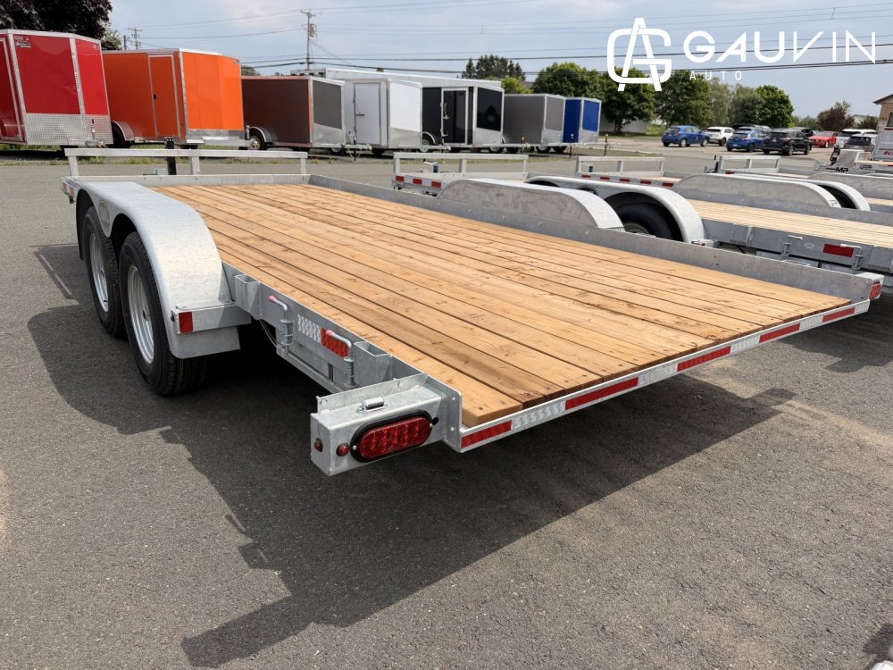 2026 LWL T16LT07LPG 82"X16'TA Flatbed Car Hauler Galvanized