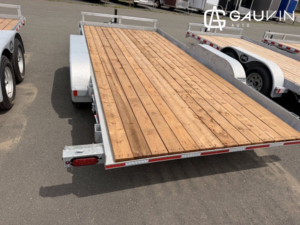 2026 LWL T16LT07LPG 82"X16'TA Flatbed Car Hauler Galvanized