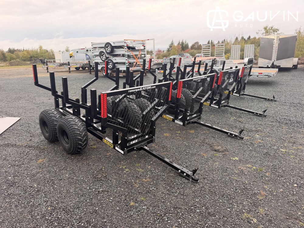 2027 Gator Logging Utility Trailer 4 x 7  Utility Steel