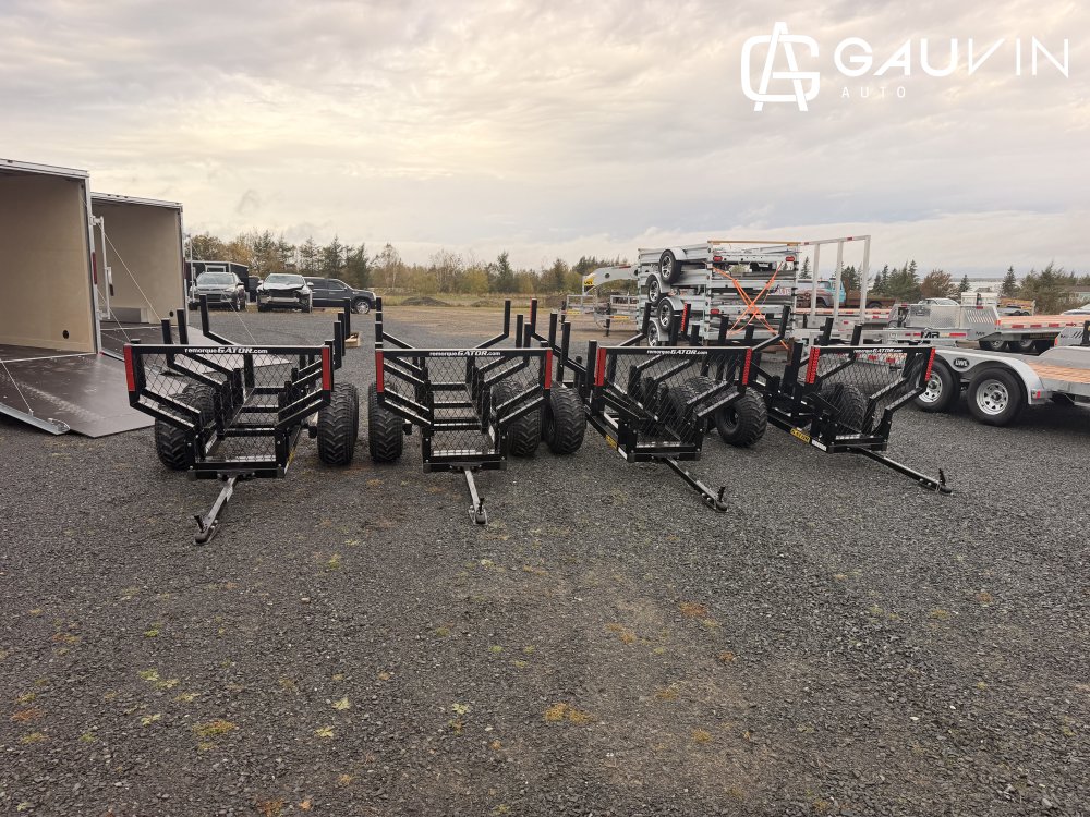2027 Gator Logging Utility Trailer 4 x 7  Utility Steel