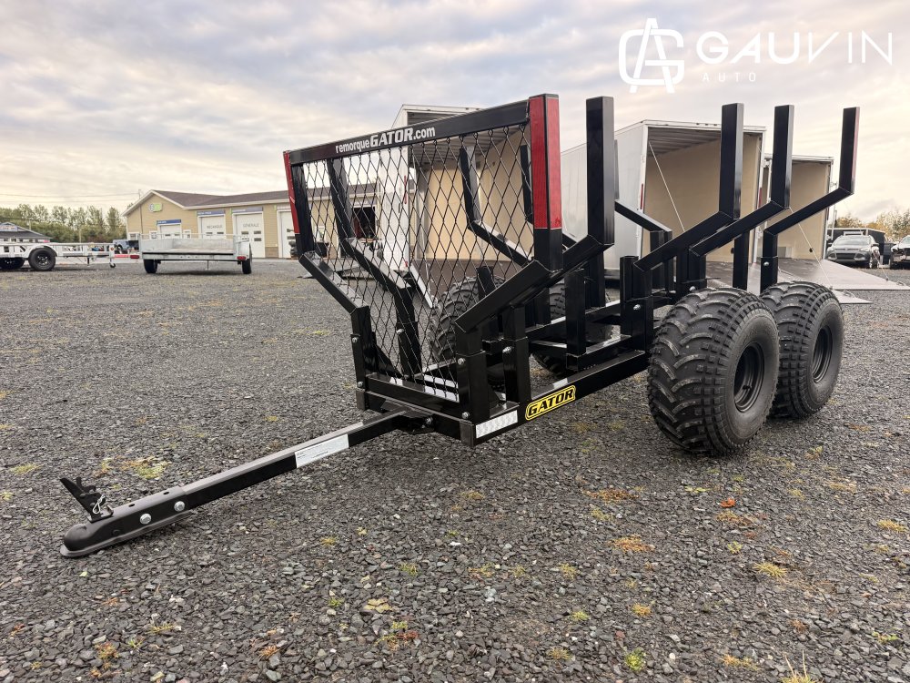 2027 Gator Logging Utility Trailer 4 x 7  Utility Steel