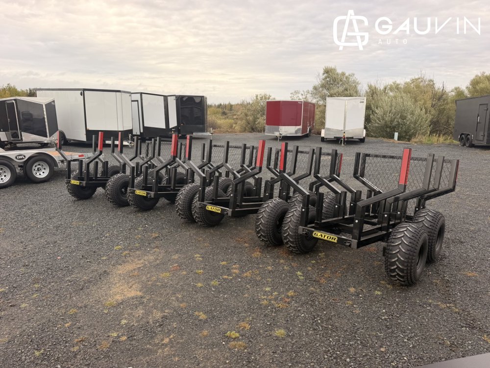 2027 Gator Logging Utility Trailer 4 x 7  Utility Steel