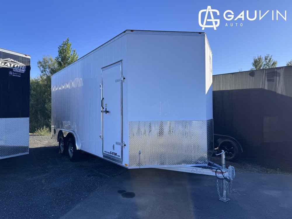 2025 Gator 8.5X18 TA 10K  Enclosed Cargo Galvanized