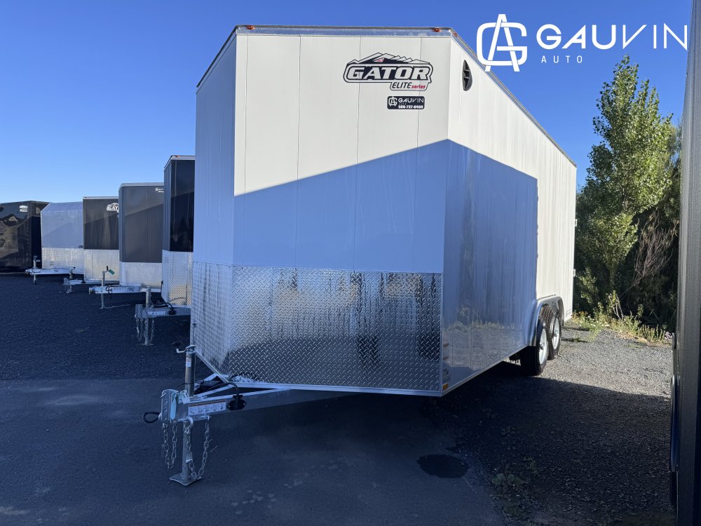2025 Gator 8.5X18 TA 10K  Enclosed Cargo Galvanized