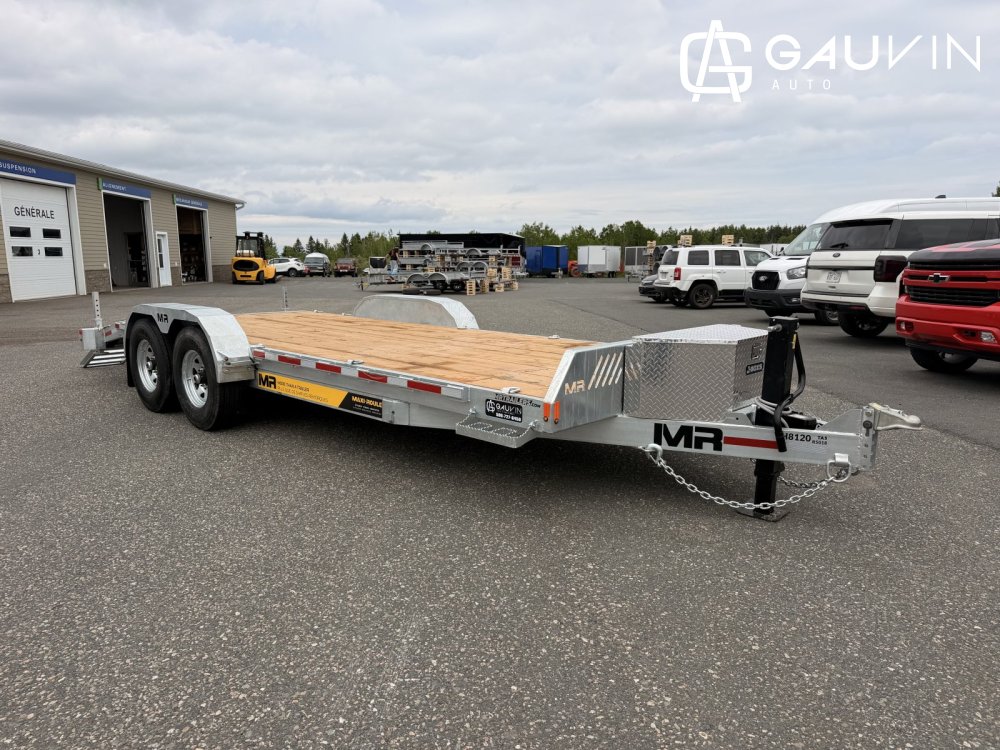 2027 MAXI-ROULE EH8120-TA5-R5018 81"X20' (18+2) EQUIPMENT HAULER 14,000LBS Equipment Galvanized