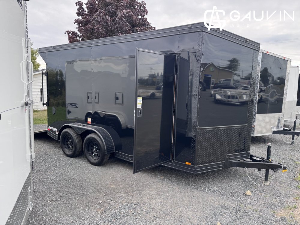 2025 Cynergy 7X14TA RAMP BLACKOUT Enclosed Cargo Steel Frame / Aluminum Skin