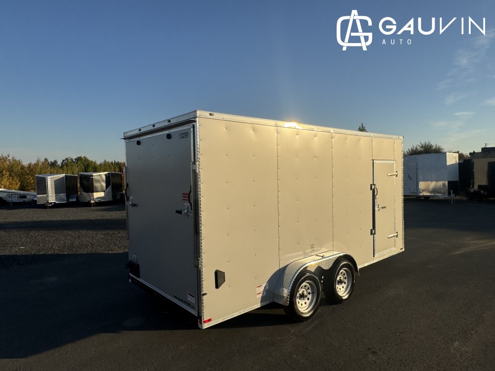 CYNERGY 7x16TA  Enclosed Cargo Steel Frame / Aluminum Skin