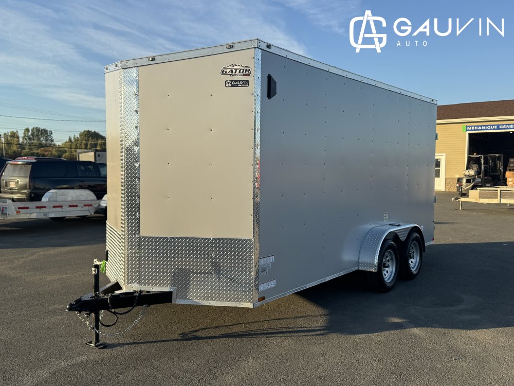 CYNERGY 7x16TA  Enclosed Cargo Steel Frame / Aluminum Skin