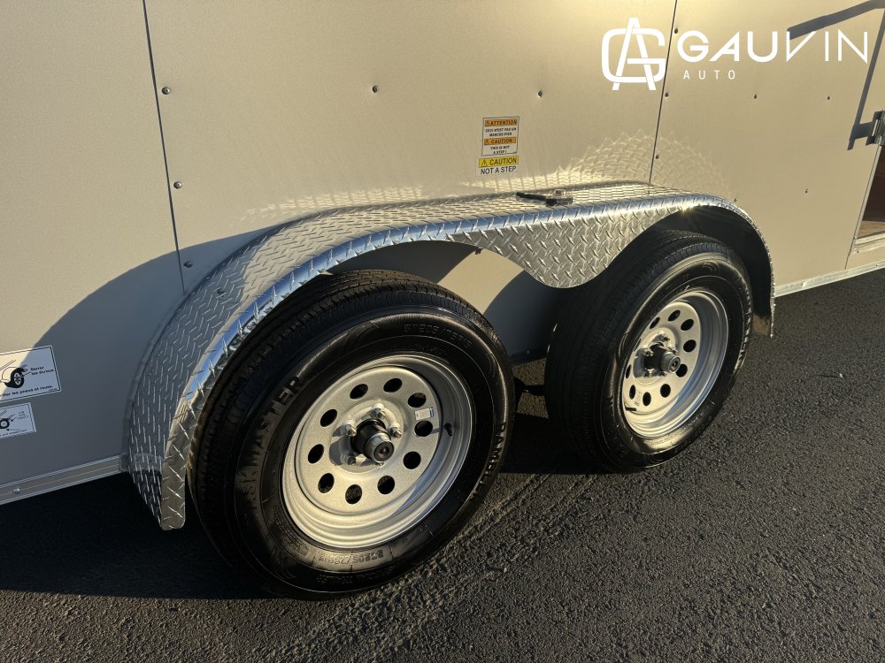 CYNERGY 7x16TA  Enclosed Cargo Steel Frame / Aluminum Skin