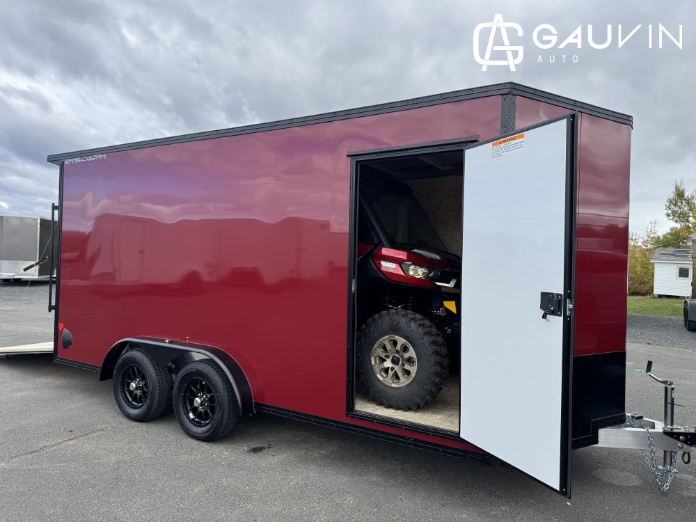 Stealth 7.5X16TA  Enclosed Cargo Aluminum