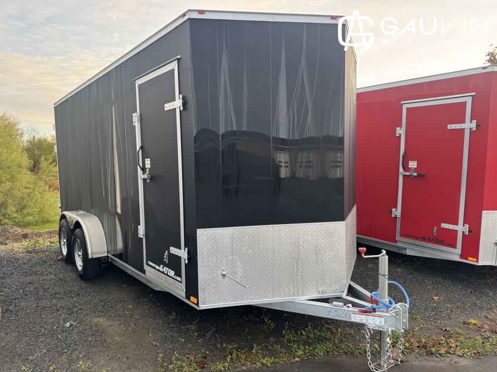 Gator Elite Enclosed Cargo Galvanized 7'X16'