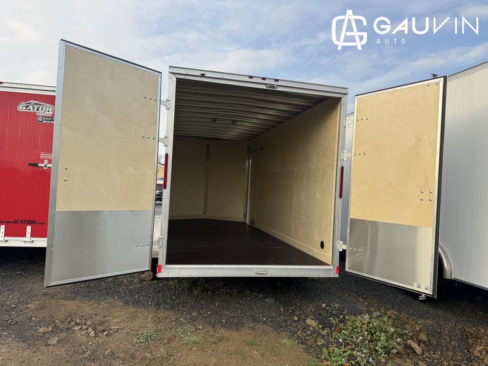 Gator Elite Enclosed Cargo Galvanized 7'X16'