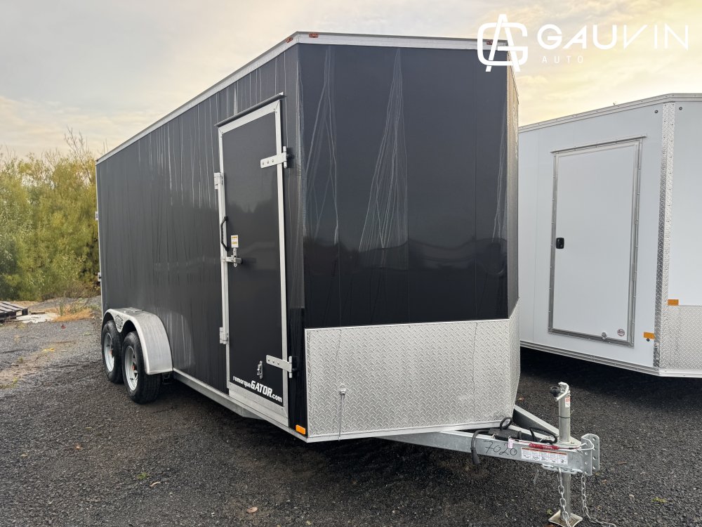 Gator Elite Enclosed Cargo Galvanized 7'X16'