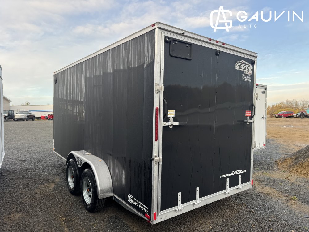 Gator Elite Enclosed Cargo Galvanized 7'X16'