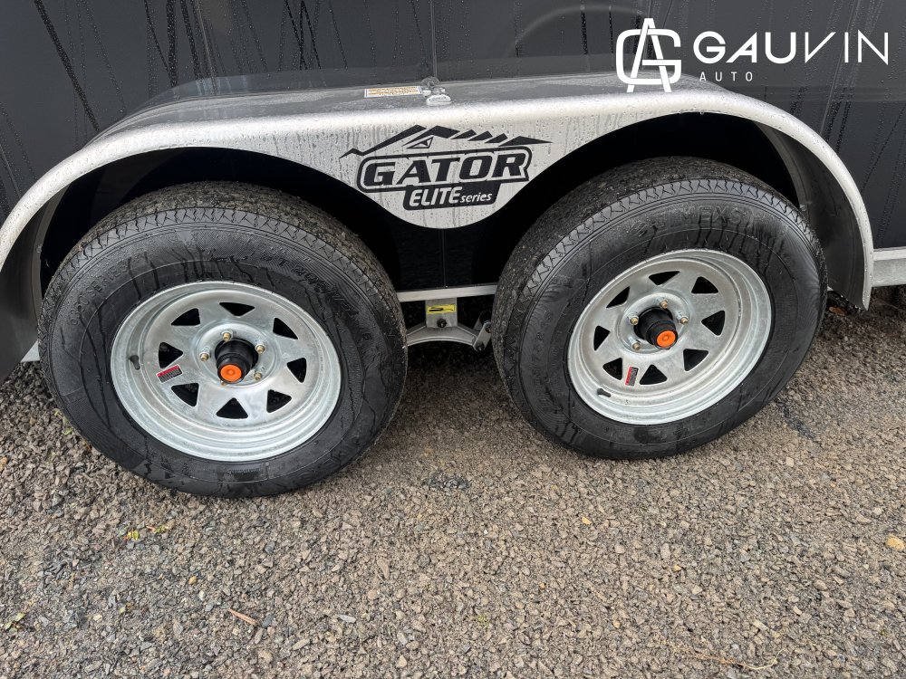 Gator Elite Enclosed Cargo Galvanized 7'X16'