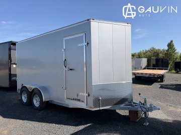 2026 Gator ELITE 7X14TA  Enclosed Cargo Galvanized