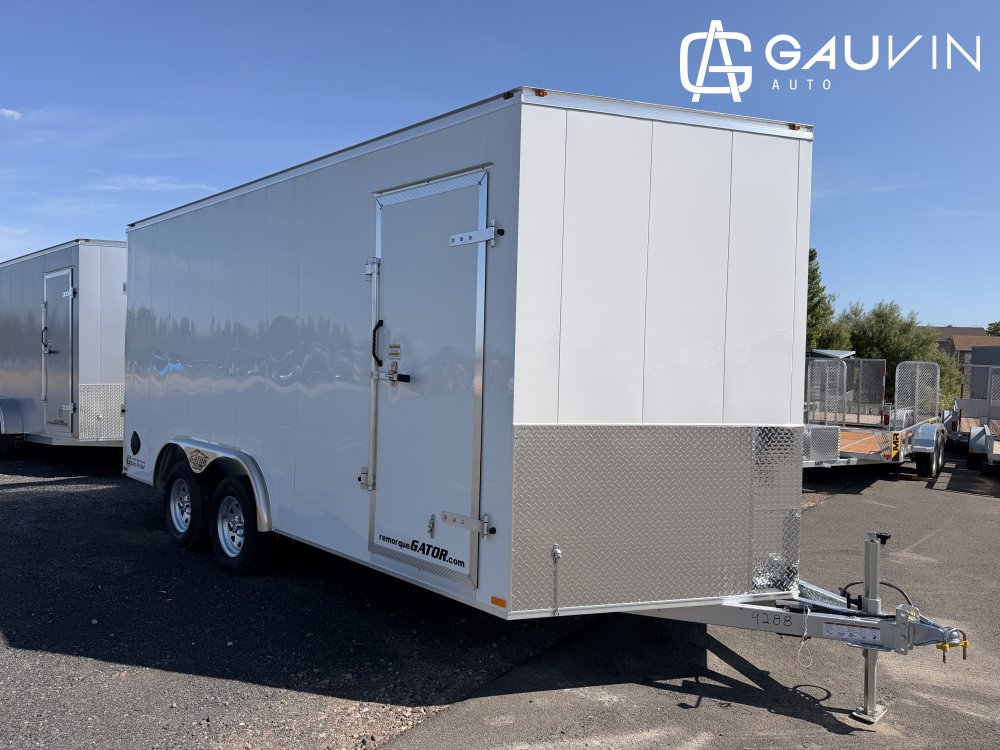 2027 Gator ELITE 8.5X16TA 7K Enclosed Cargo Galvanized