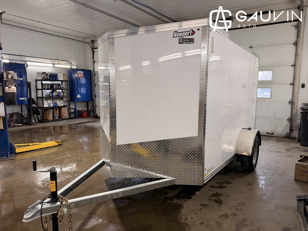2026 NEWPORT NP6X10-73GW 6X10SA RAMP Enclosed Cargo Galvanized