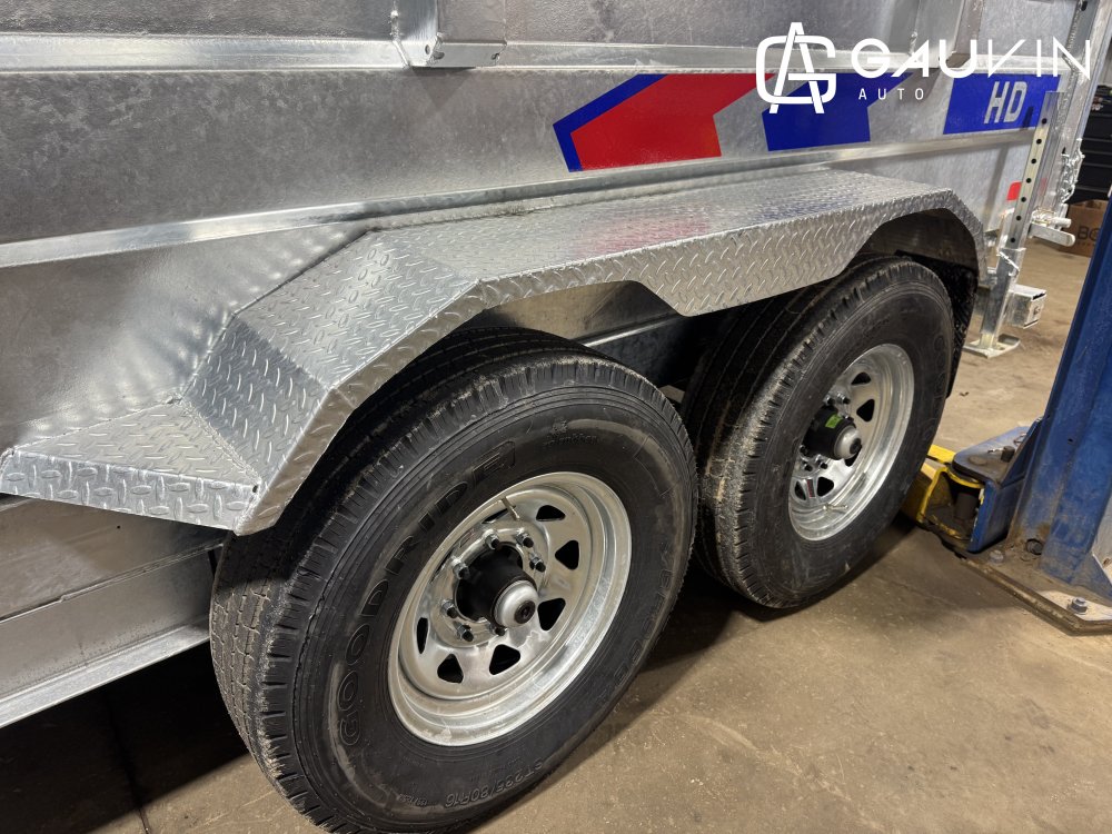K-TRAIL D8214-14  Dump Galvanized
