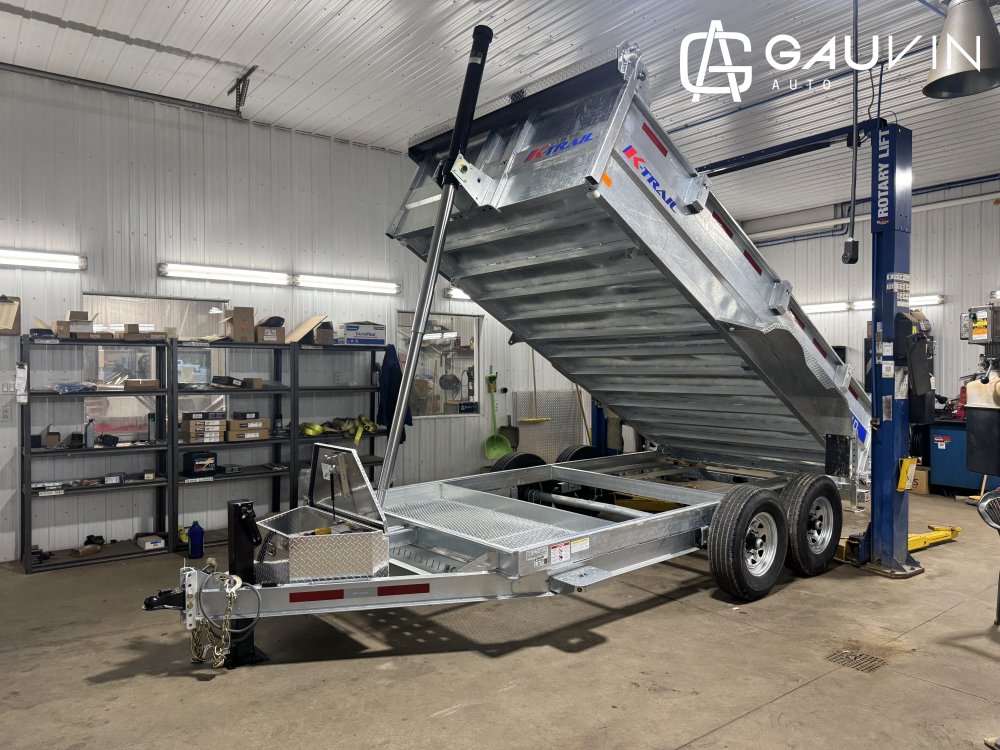 K-TRAIL D8214-14  Dump Galvanized