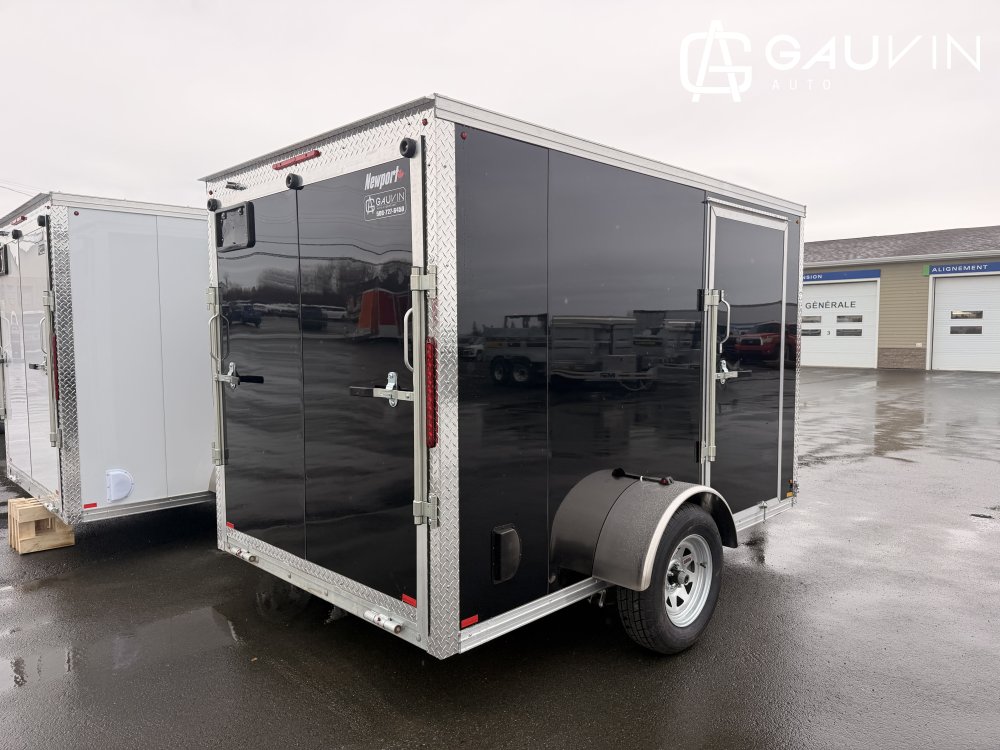 2026 NEWPORT NP6X10-73GW 6X10SA RAMP Enclosed Cargo Galvanized