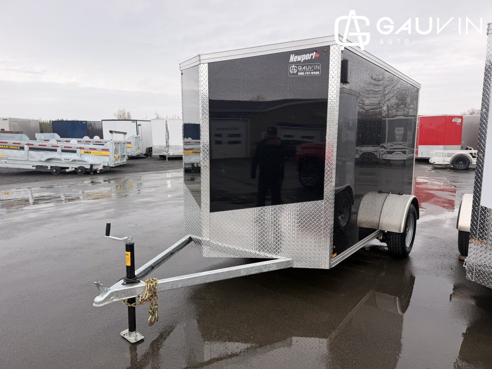 2026 NEWPORT NP6X10-73GW 6X10SA RAMP Enclosed Cargo Galvanized
