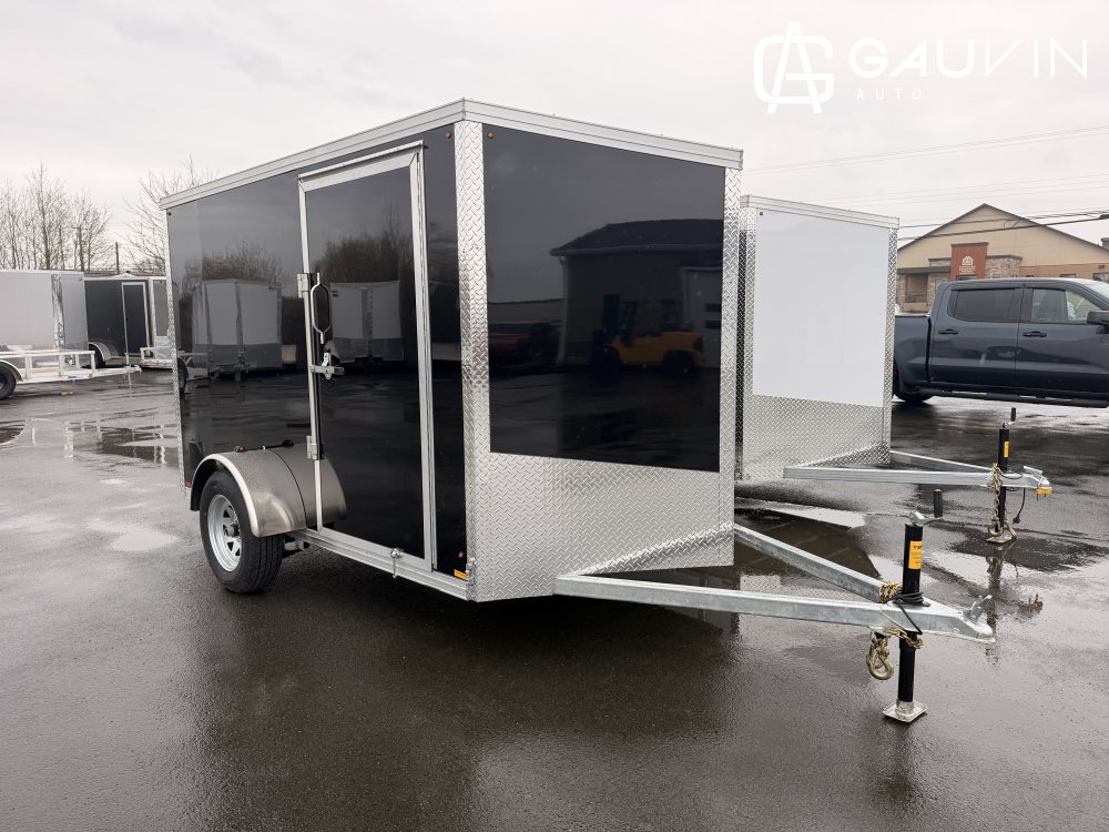 2026 NEWPORT NP6X10-73GW 6X10SA RAMP Enclosed Cargo Galvanized