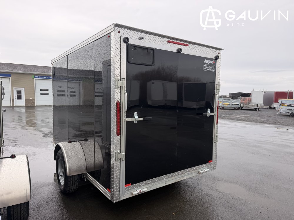 2026 NEWPORT NP6X10-73GW 6X10SA RAMP Enclosed Cargo Galvanized