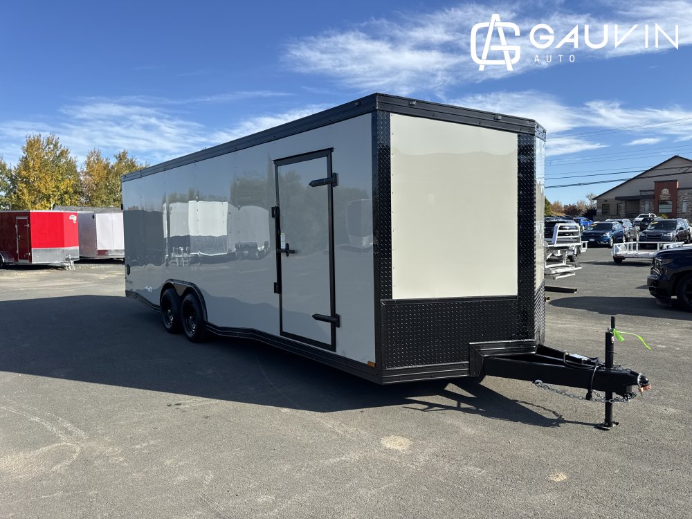 CYNERGY 8.5X24TA  Enclosed Cargo Steel Frame / Aluminum Skin