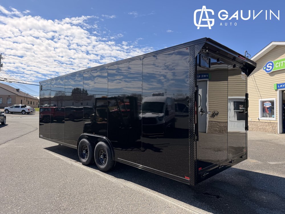 2026 NEWPORT 8.5X24 GW5200 8.5X24TA BLACKOUT Enclosed Cargo Steel Frame / Aluminum Skin