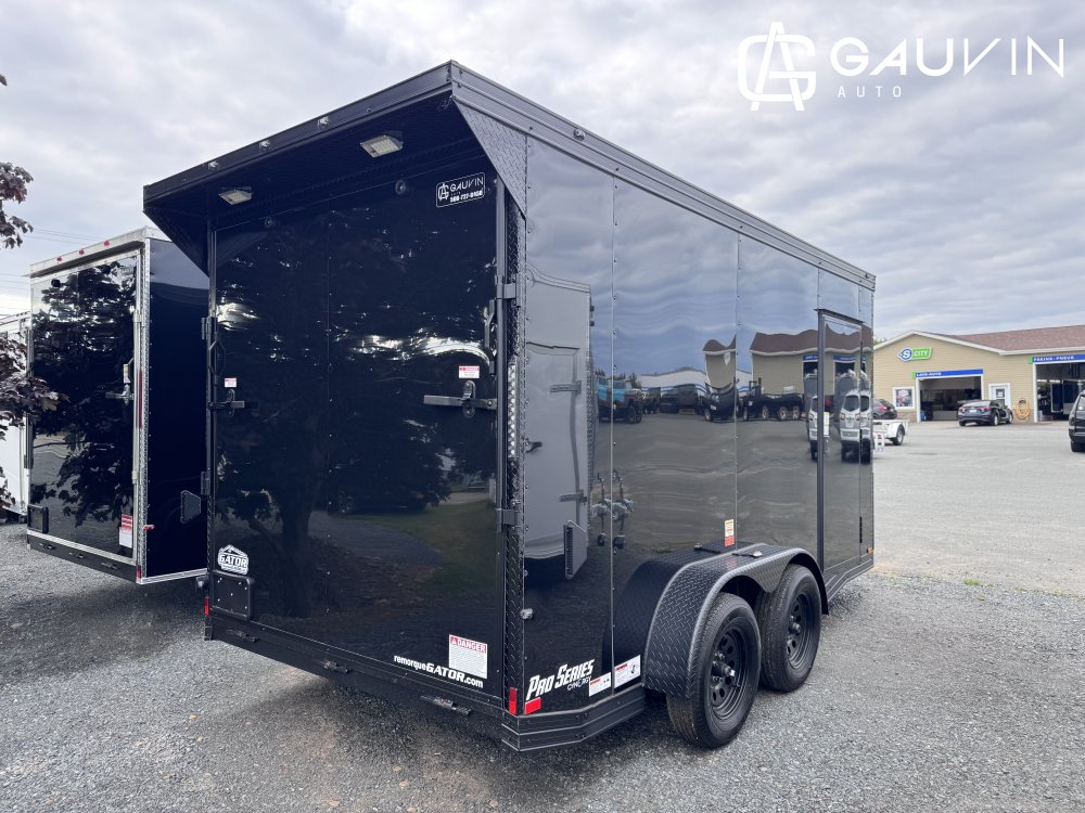 CYNERGY 7X14TA RAMP BLACKOUT Enclosed Cargo Steel Frame / Aluminum Skin