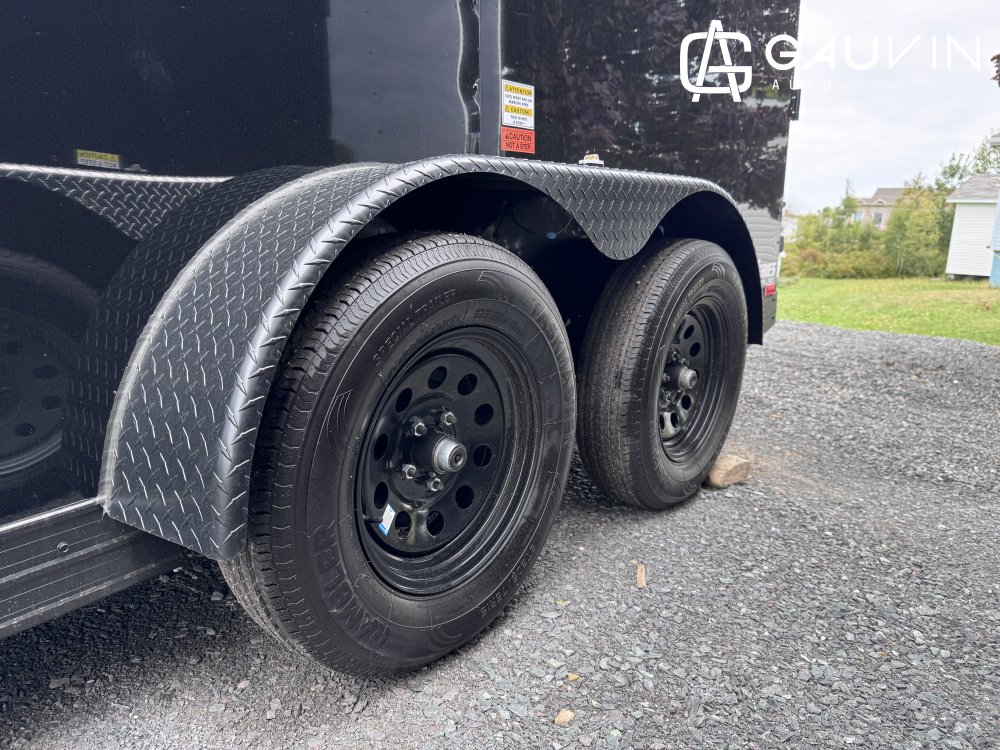 CYNERGY 7X14TA RAMP BLACKOUT Enclosed Cargo Steel Frame / Aluminum Skin