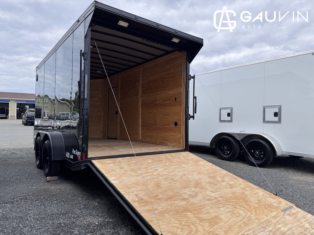 CYNERGY 7X14TA RAMP BLACKOUT Enclosed Cargo Steel Frame / Aluminum Skin