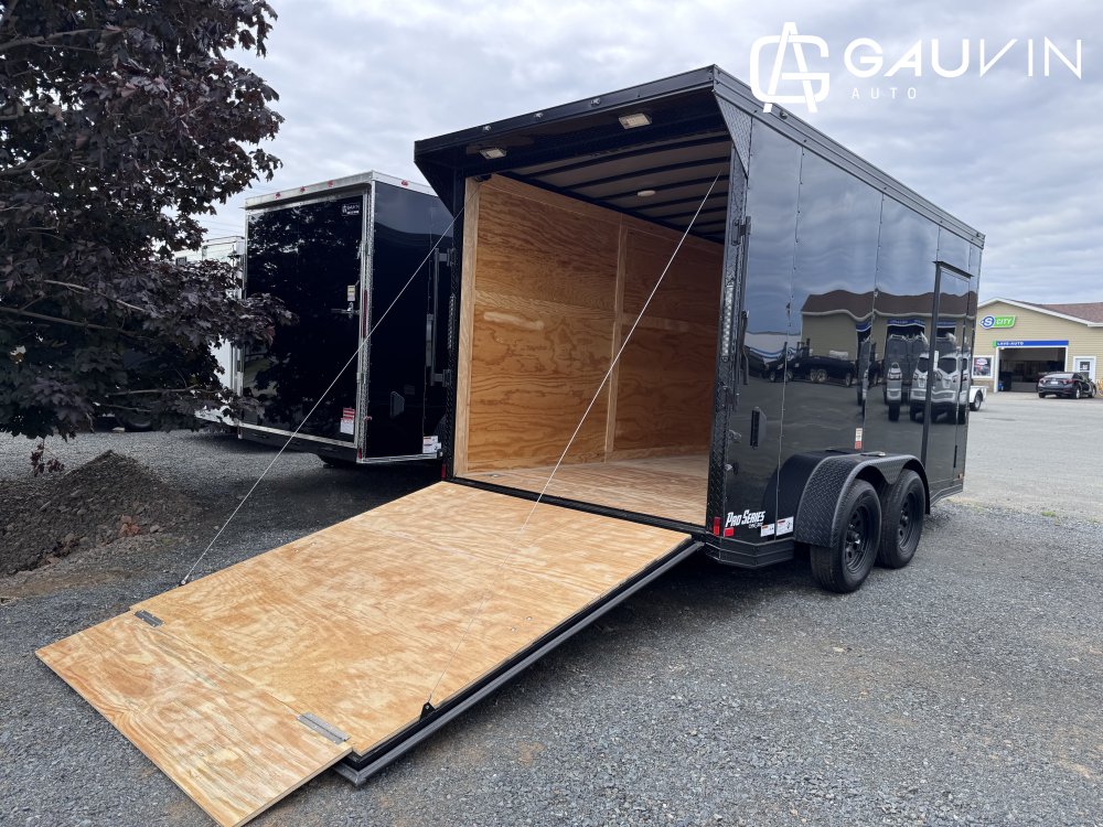 CYNERGY 7X14TA RAMP BLACKOUT Enclosed Cargo Steel Frame / Aluminum Skin