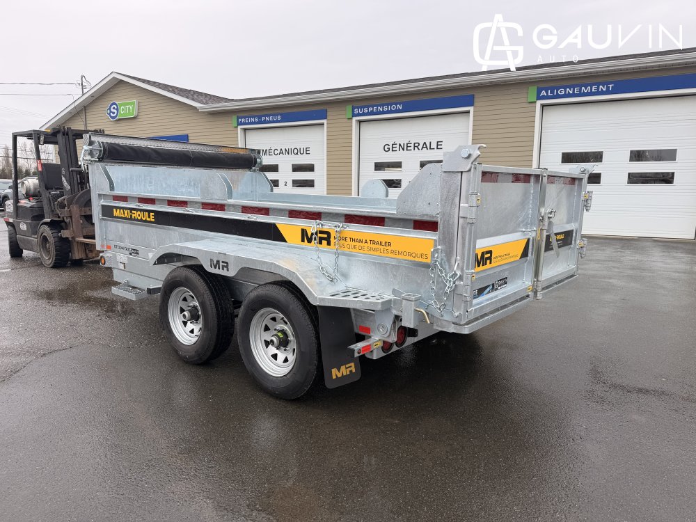 2027 MAXI-ROULE DT72144-TA3 6 X 12 DUMP Dump Galvanized