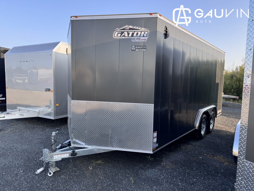 2025 Gator 8.5X16TA 10K  Enclosed Cargo Galvanized