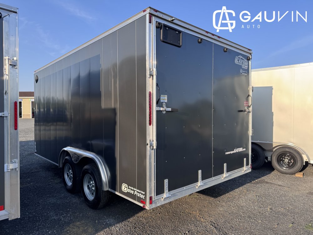 2025 Gator 8.5X16TA 10K  Enclosed Cargo Galvanized