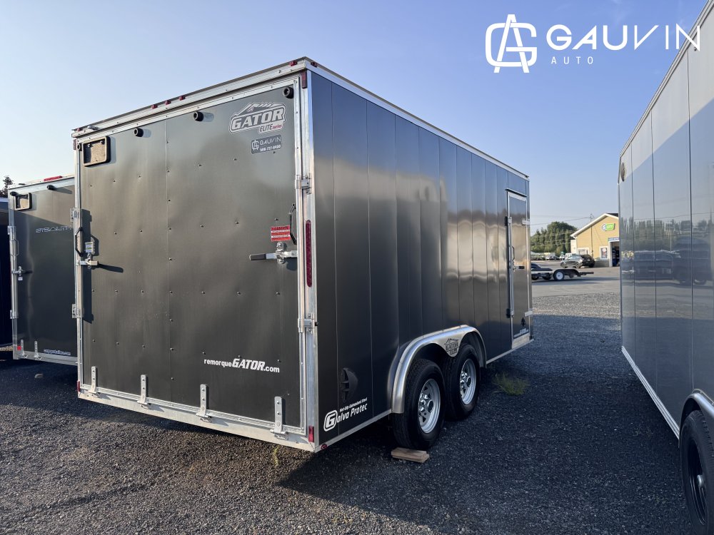 2025 Gator 8.5X16TA 10K  Enclosed Cargo Galvanized