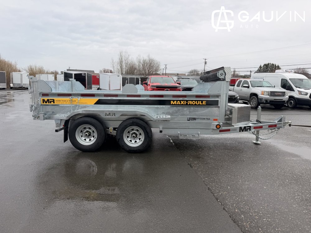 2027 MAXI-ROULE DT72144-TA3 6 X 12 DUMP Dump Galvanized