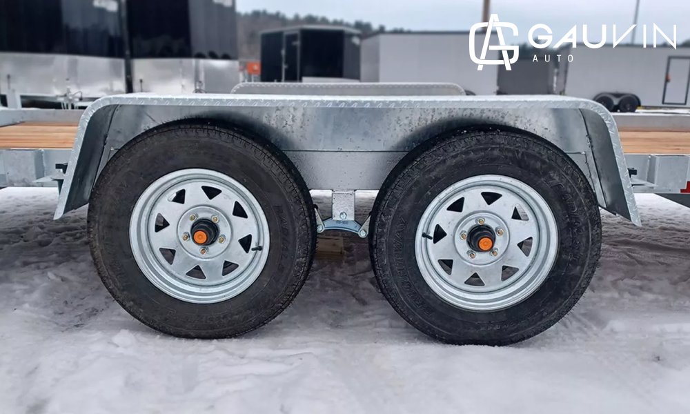 Gator UTV82X18 TA  Flatbed Car Hauler Galvanized