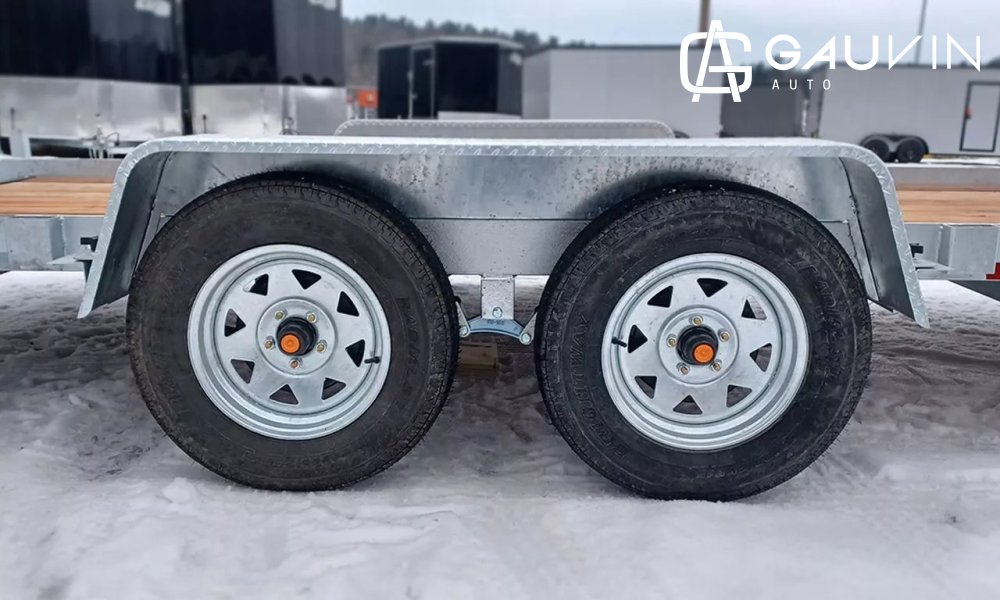 Gator UTV82X18 TA  Flatbed Car Hauler Galvanized