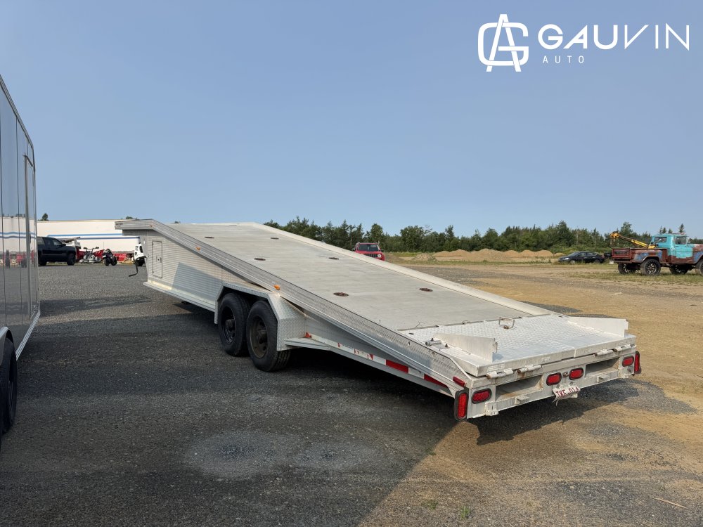 Sooner Trailer Mfg Co Inc ALUMINUM WEDGE CAR HAULER  Flatbed Car Hauler Aluminum