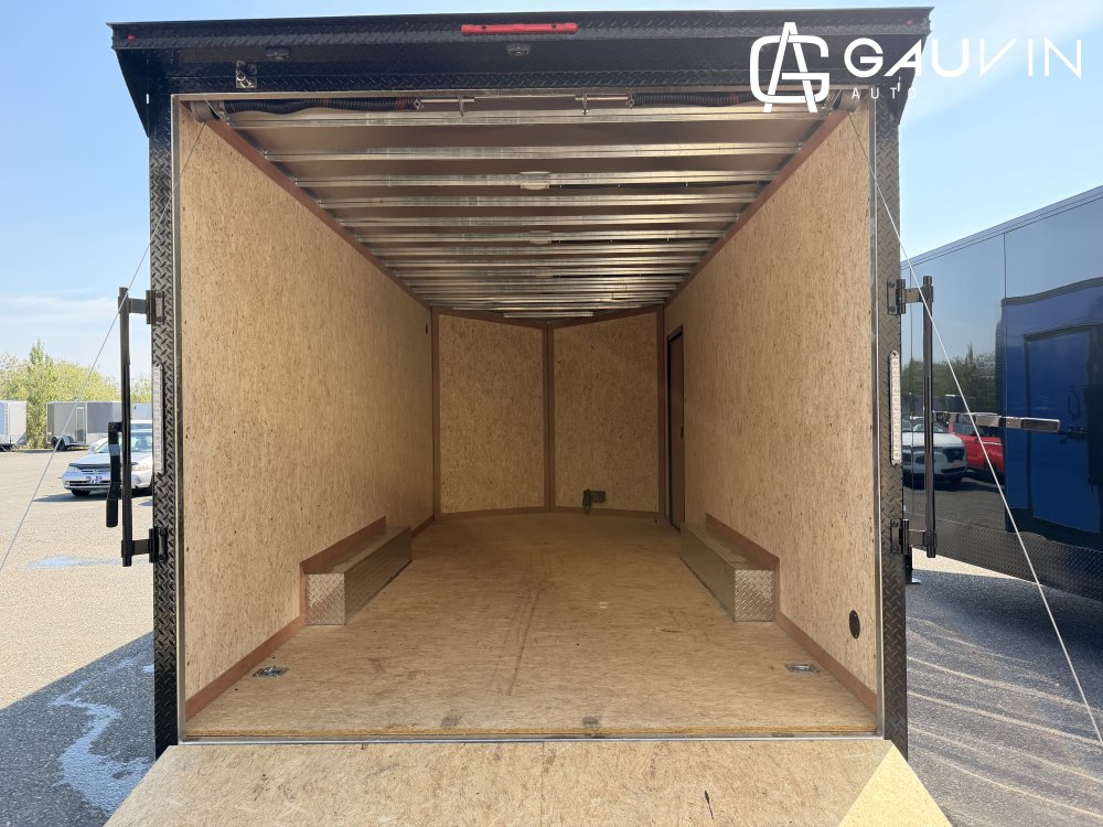 2026 NEWPORT NP8.5X18 GBLUE 8.5X18TA RAMP Enclosed Cargo Galvanized